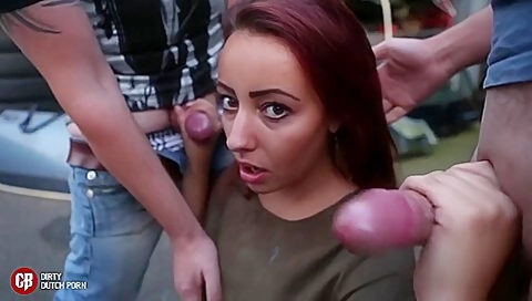 Gorgeous Harlot Blowjbang Adult Filthy - Bambi