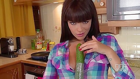 Ava Dalush In Cutie With A Cuke