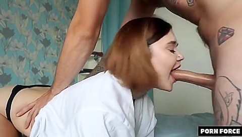 Kate Koss - Her Sloppiest Deepthroat Yet