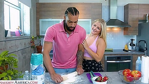 Jill Taylor And James Angel In Cute Blonde Loves Her Pie Filled With Cream / 3.5.2023