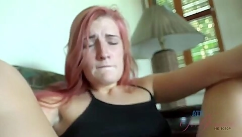Horny Guy Fingering Shaved Pussy Of Nina Nirvana