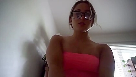 Asmr Super Hot Blonde In Glasses